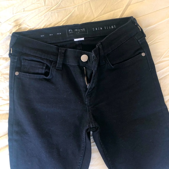 Black French Connection Skinny Jeans - Picture 4 of 4